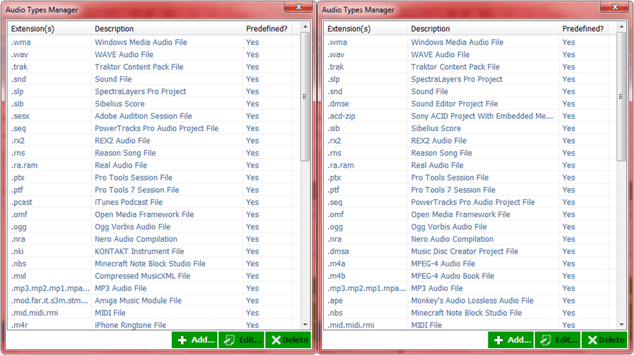 Sorted Extensions of DMF