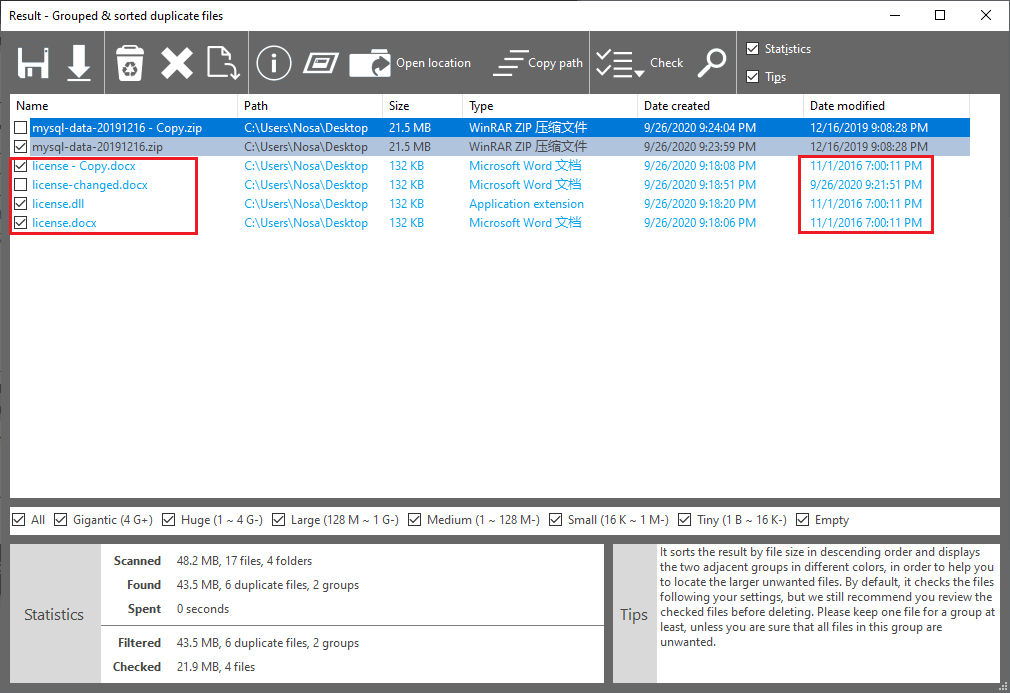 Compare File Contents