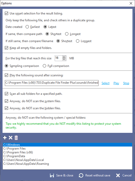 Duplicate File Finder Professional 2023.15 for windows download